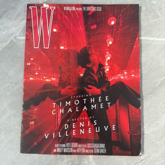 W 2 Magazine Bundle - Timothee Chalamet And Adrien Brody - Picture 4 of 11